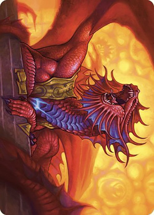 Niv-Mizzet, Guildpact Art Card (44/49) [Murders at Karlov Manor Art Series] | Boutique FDB TCG