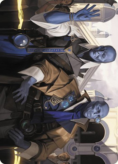 Hotshot Investigators Art Card [Murders at Karlov Manor Art Series] | Boutique FDB TCG