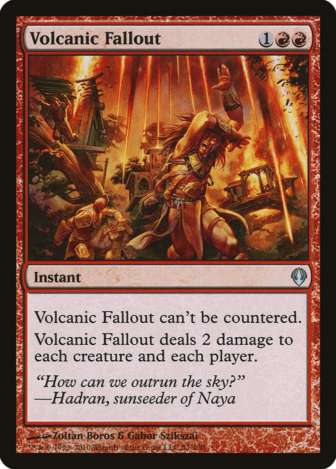 Volcanic Fallout [Archenemy] | Boutique FDB TCG