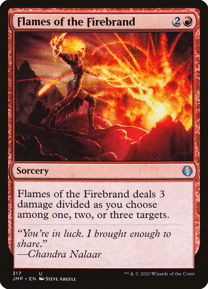 Flames of the Firebrand [Jumpstart] | Boutique FDB TCG