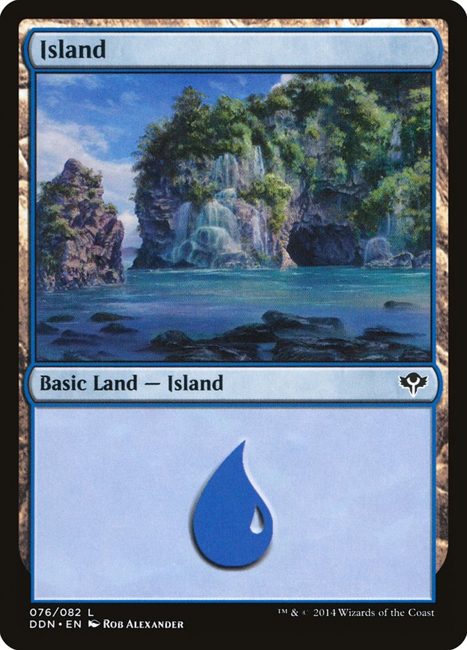 Island (76) [Duel Decks: Speed vs. Cunning] | Boutique FDB TCG