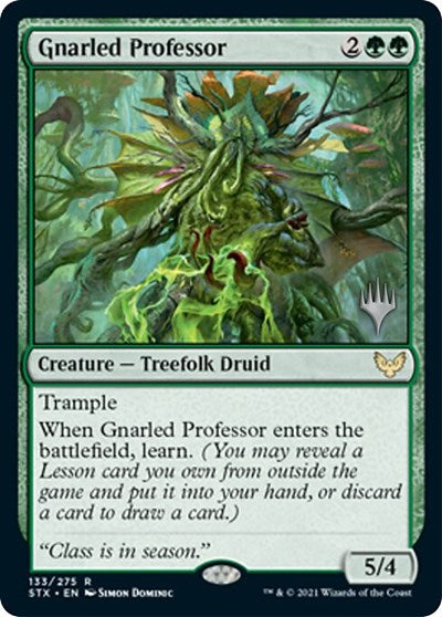 Gnarled Professor (Promo Pack) [Strixhaven: School of Mages Promos] | Boutique FDB TCG