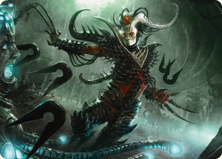 Vraan, Executioner Thane Art Card [Phyrexia: All Will Be One Art Series] | Boutique FDB TCG