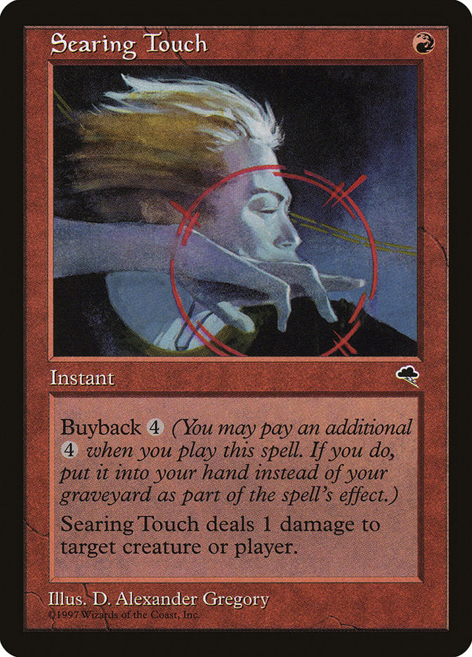 Searing Touch [Tempest] | Boutique FDB TCG