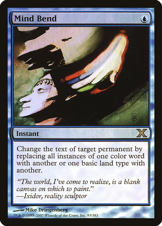 Mind Bend (Premium Foil) [Tenth Edition] | Boutique FDB TCG