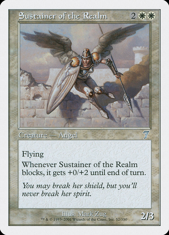 Sustainer of the Realm [Seventh Edition] | Boutique FDB TCG