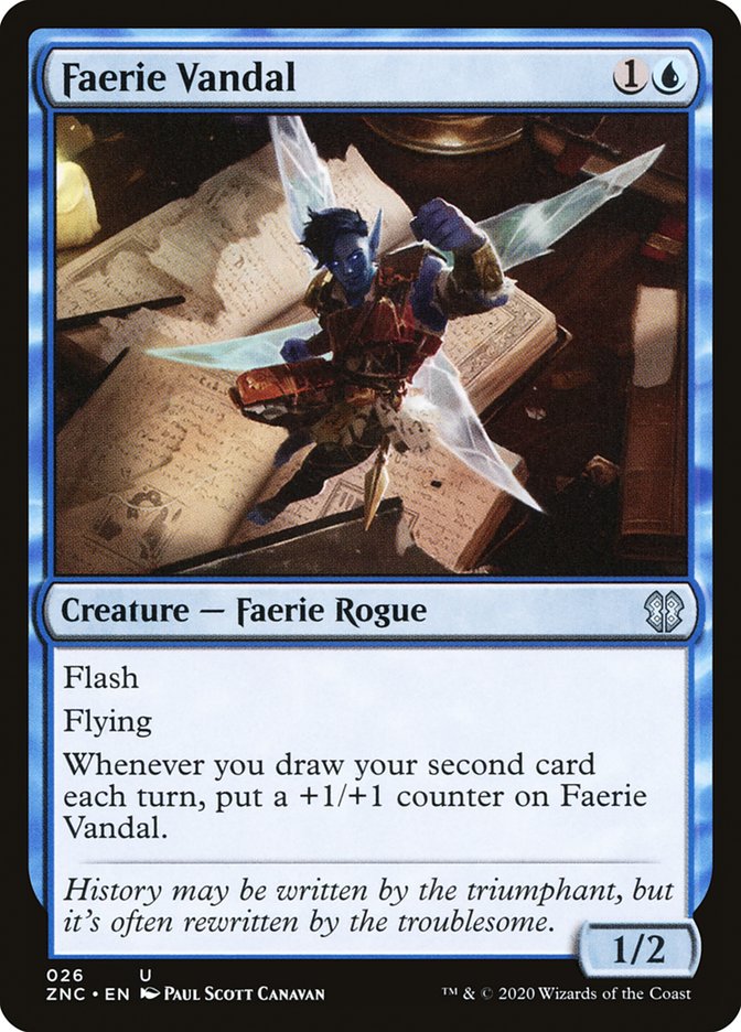 Faerie Vandal [Zendikar Rising Commander] | Boutique FDB TCG