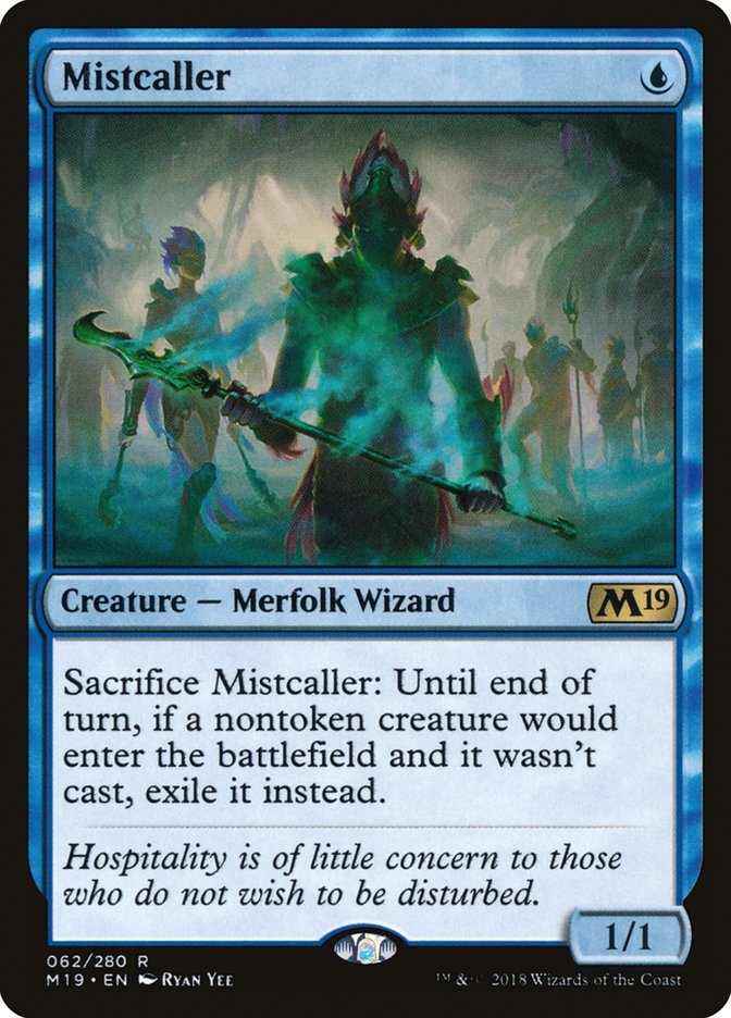 Mistcaller [Core Set 2019] | Boutique FDB TCG