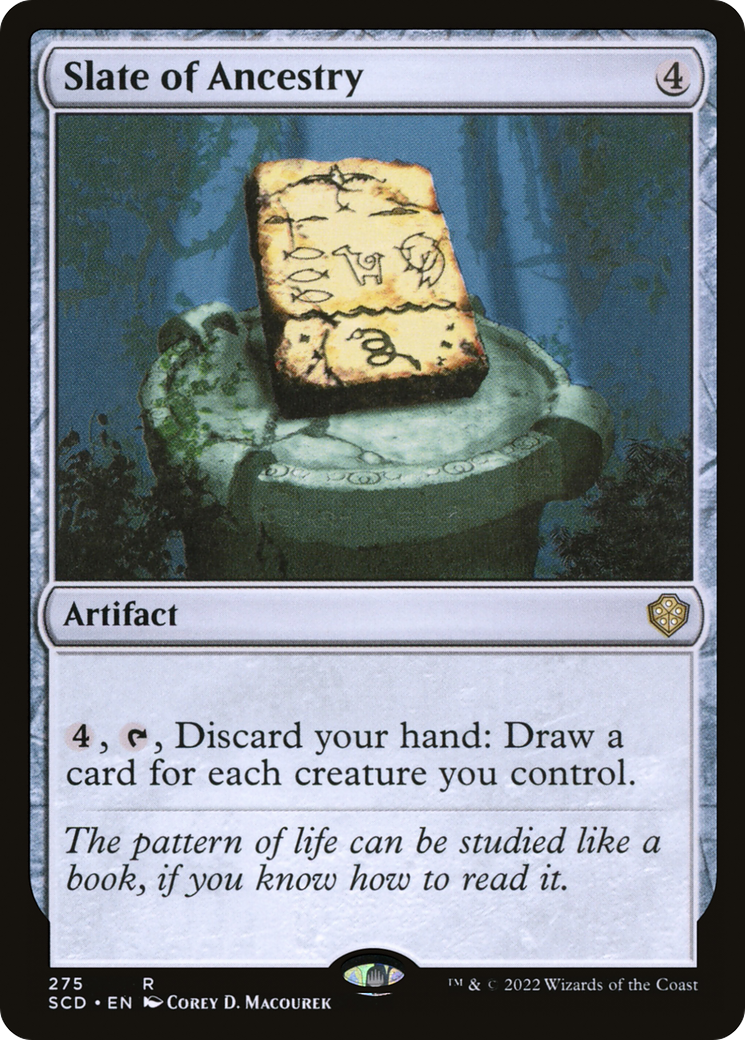 Slate of Ancestry [Starter Commander Decks] | Boutique FDB TCG