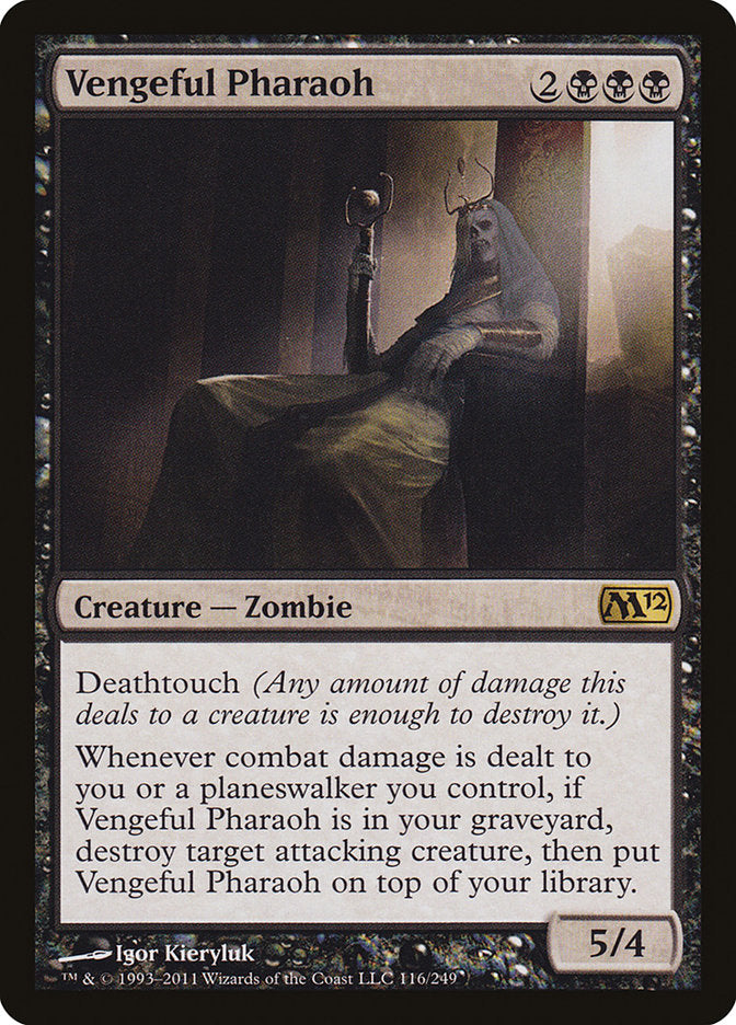 Vengeful Pharaoh [Magic 2012] | Boutique FDB TCG