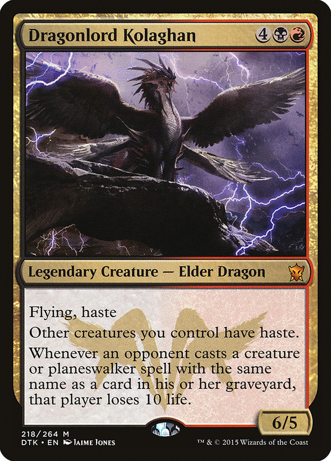 Dragonlord Kolaghan [Dragons of Tarkir] | Boutique FDB TCG