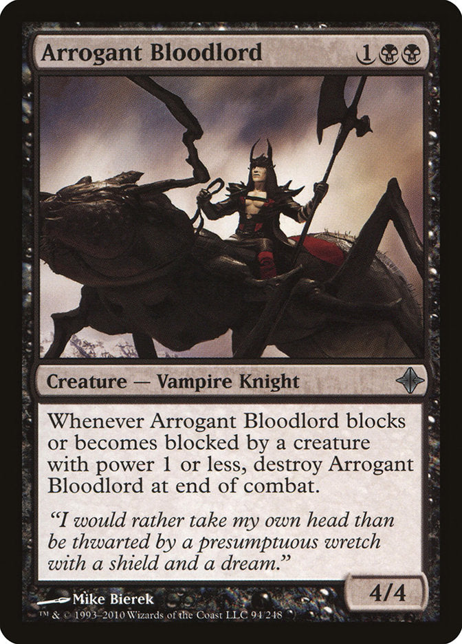 Arrogant Bloodlord [Rise of the Eldrazi] | Boutique FDB TCG