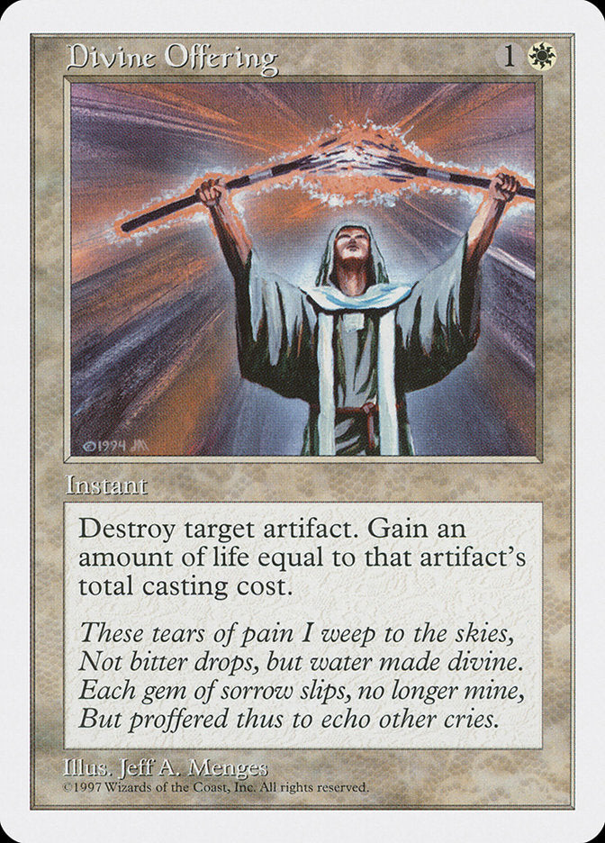 Divine Offering [Fifth Edition] | Boutique FDB TCG