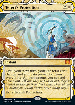 Teferi's Protection (Foil Etched) [Strixhaven: School of Mages Mystical Archive] | Boutique FDB TCG