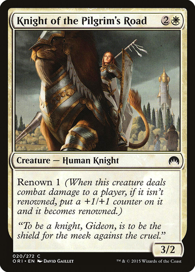 Knight of the Pilgrim's Road [Magic Origins] | Boutique FDB TCG