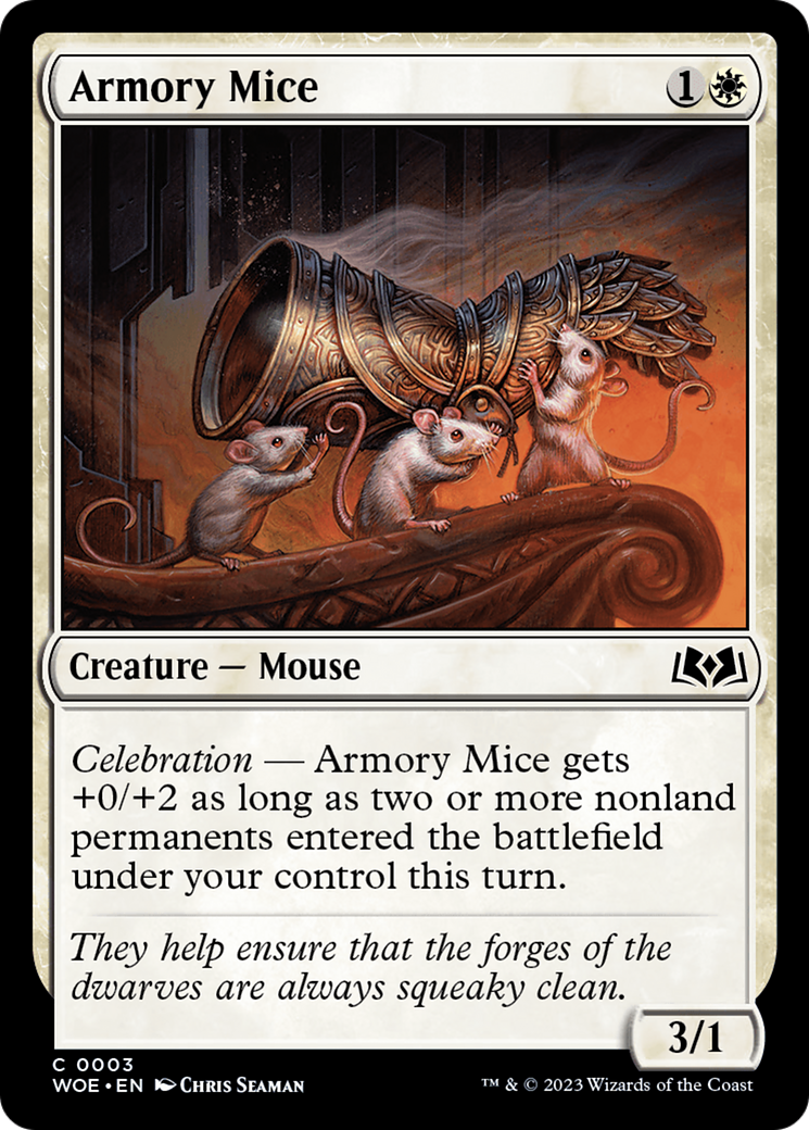 Armory Mice [Wilds of Eldraine] | Boutique FDB TCG