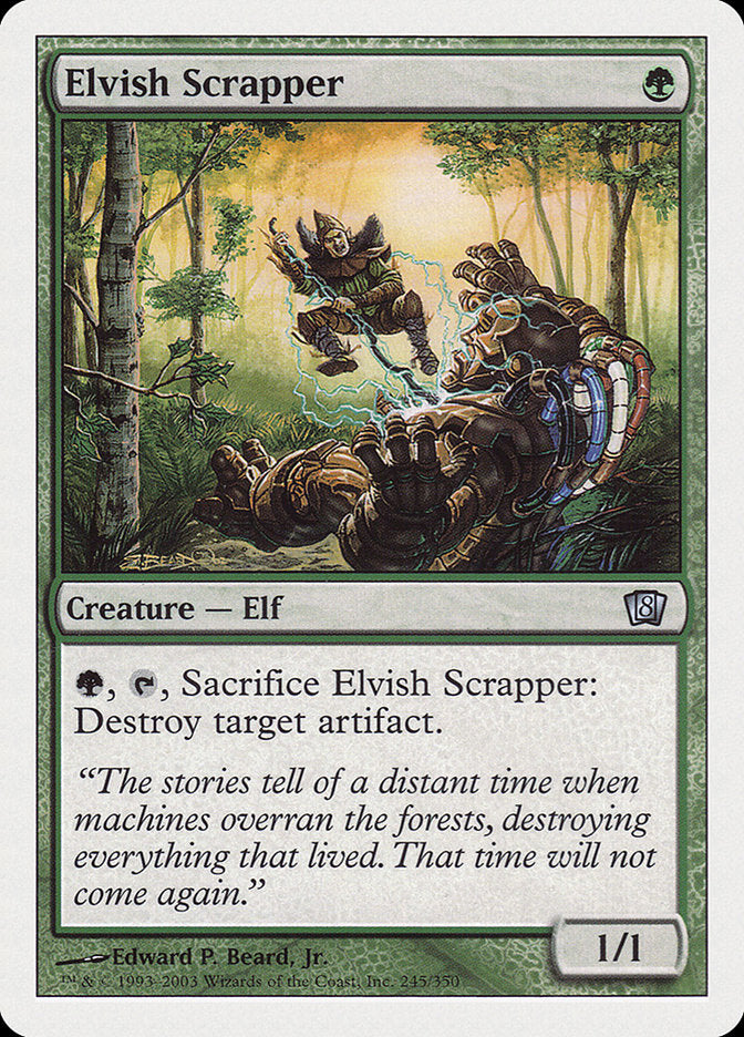 Elvish Scrapper [Eighth Edition] | Boutique FDB TCG