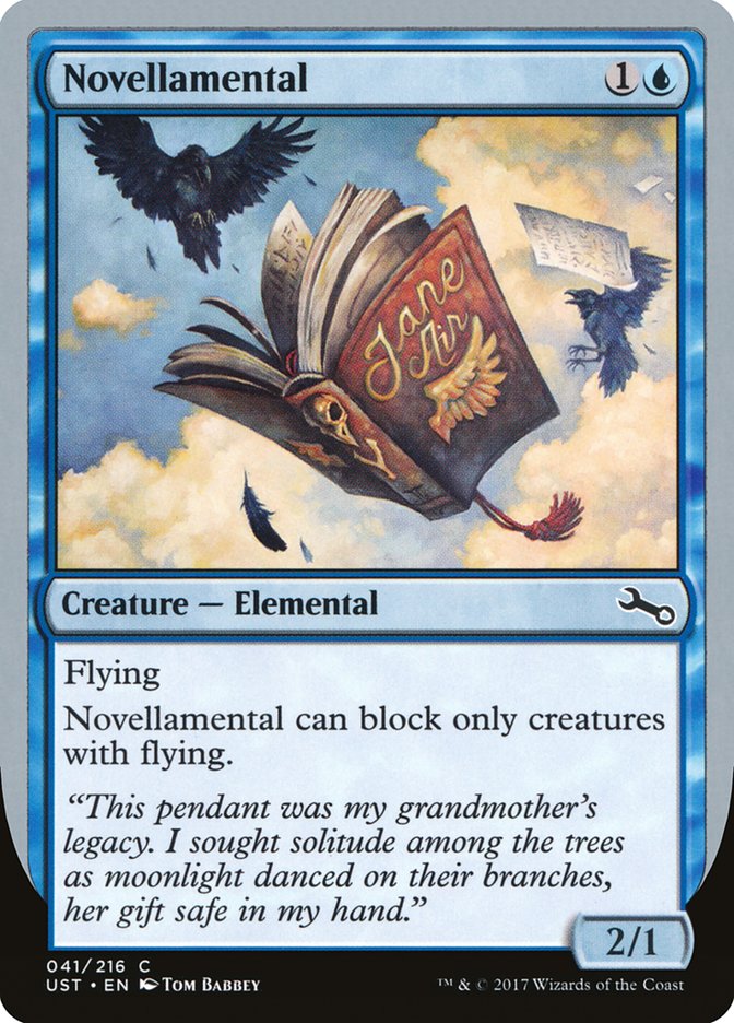 Novellamental ("This pendant was...") [Unstable] | Boutique FDB TCG