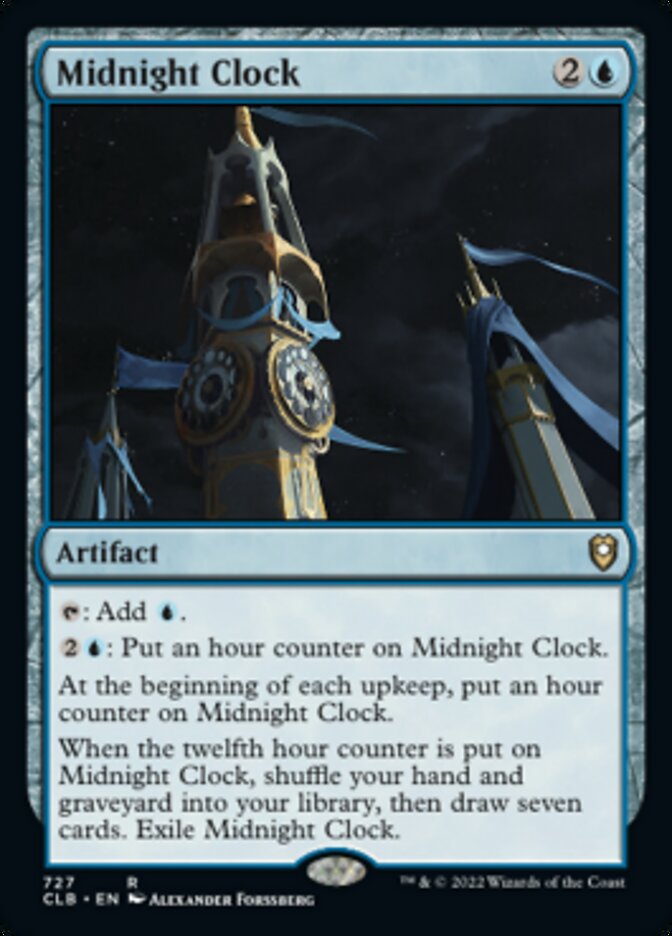 Midnight Clock [Commander Legends: Battle for Baldur's Gate] | Boutique FDB TCG