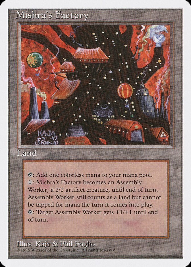 Mishra's Factory [Fourth Edition] | Boutique FDB TCG