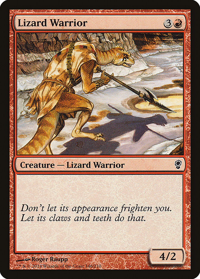 Lizard Warrior [Conspiracy] | Boutique FDB TCG