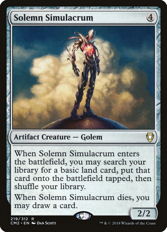 Solemn Simulacrum (219/312) [Commander Anthology Volume II] | Boutique FDB TCG