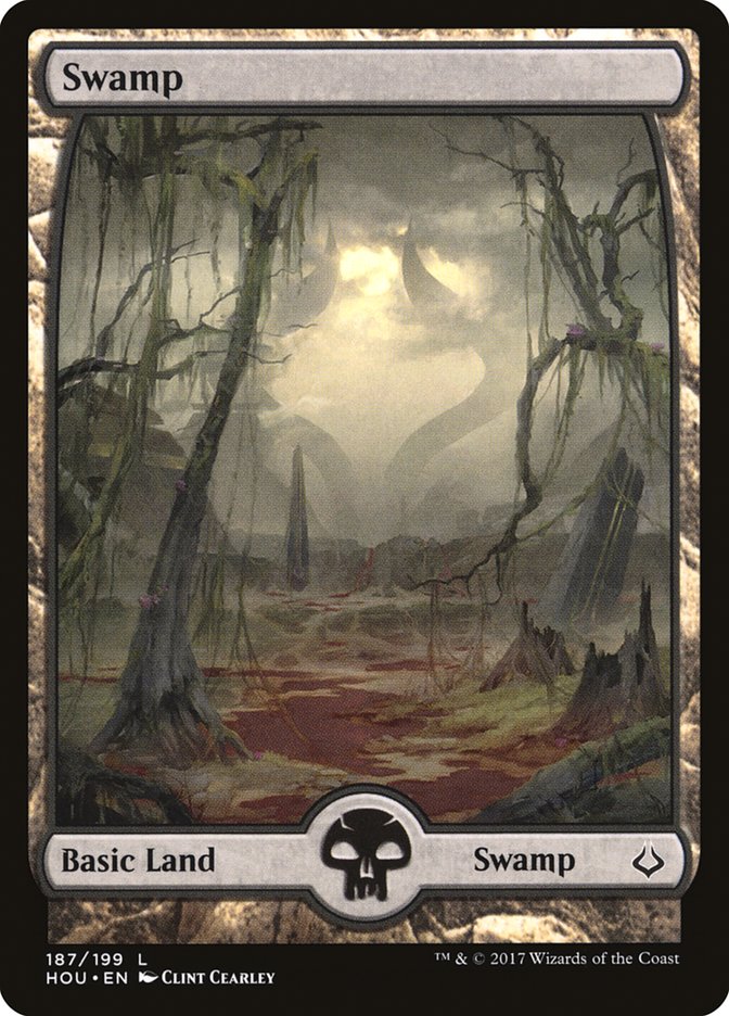 Swamp (187) [Hour of Devastation] | Boutique FDB TCG