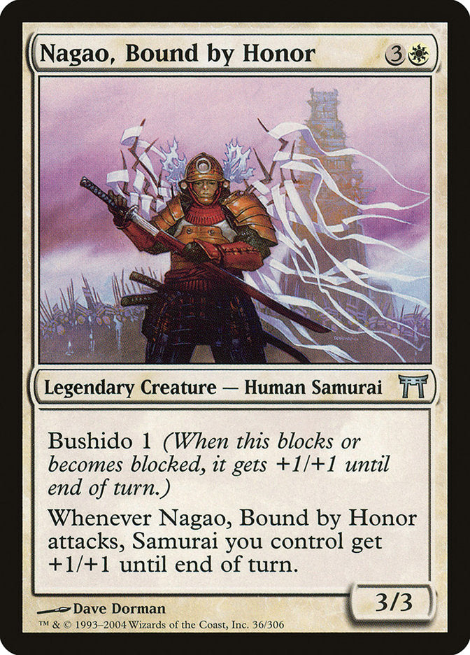 Nagao, Bound by Honor [Champions of Kamigawa] | Boutique FDB TCG