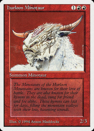 Hurloon Minotaur [Summer Magic / Edgar] | Boutique FDB TCG