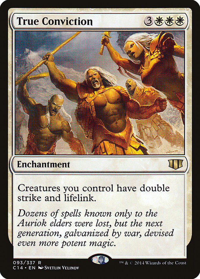 True Conviction [Commander 2014] | Boutique FDB TCG