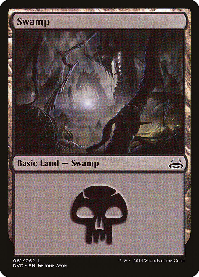 Swamp (61) (Divine vs. Demonic) [Duel Decks Anthology] | Boutique FDB TCG