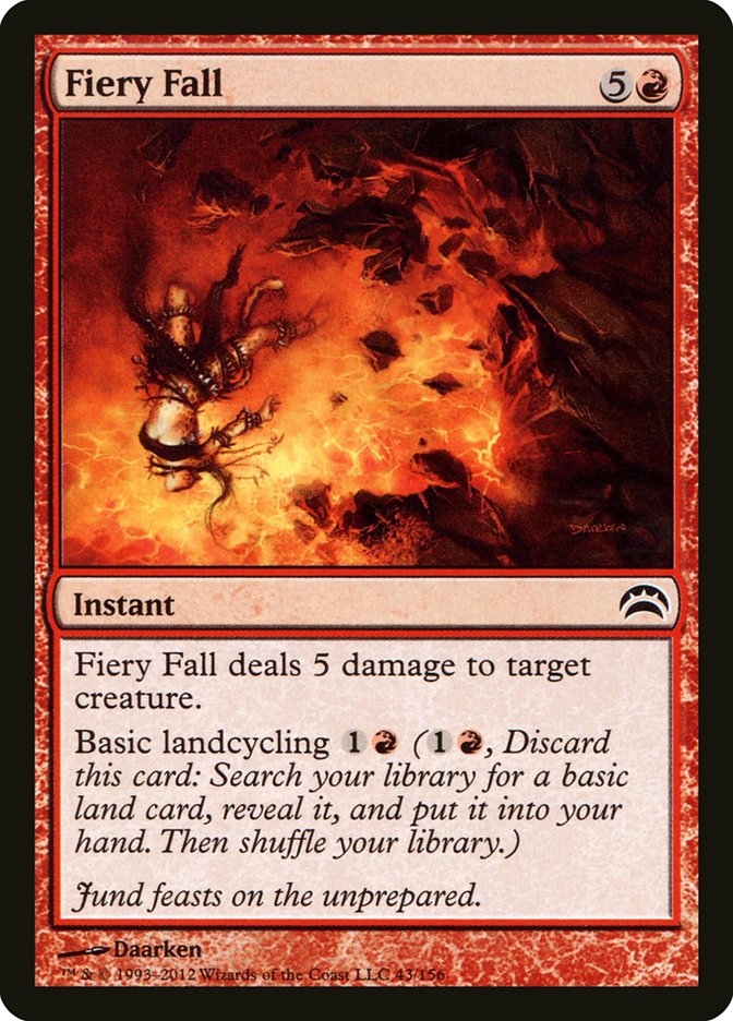 Fiery Fall [Planechase 2012] | Boutique FDB TCG