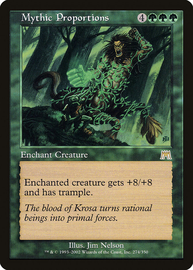 Mythic Proportions [Onslaught] | Boutique FDB TCG
