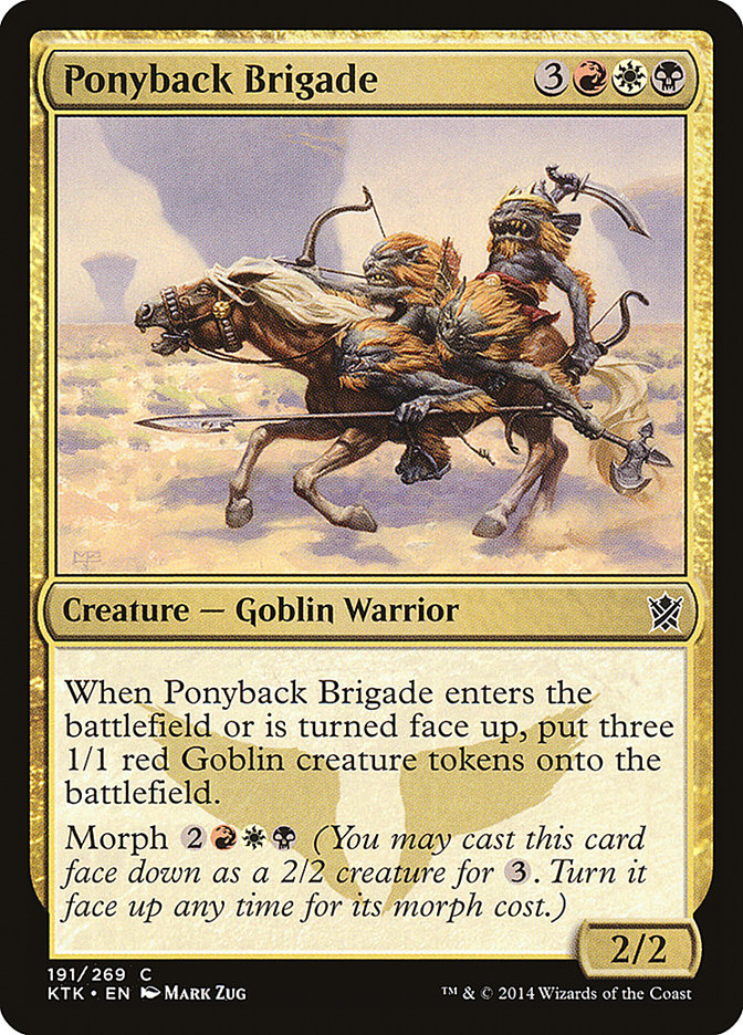 Ponyback Brigade [Khans of Tarkir] | Boutique FDB TCG