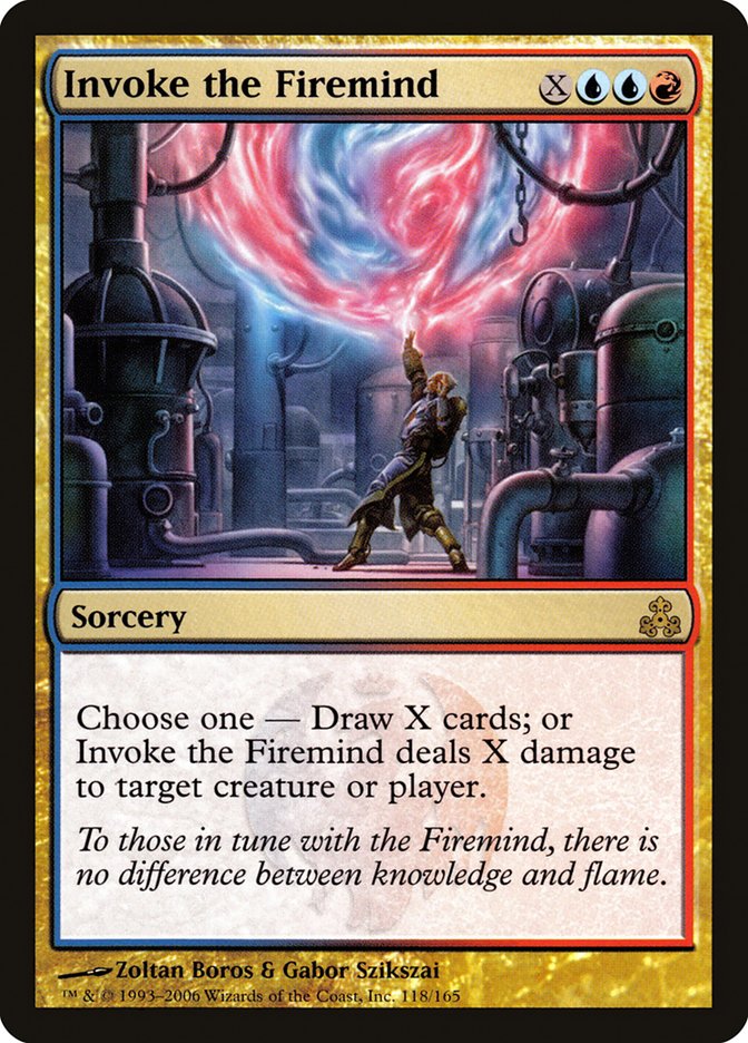 Invoke the Firemind [Guildpact] | Boutique FDB TCG