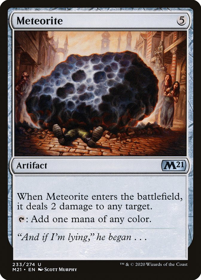 Meteorite [Core Set 2021] | Boutique FDB TCG