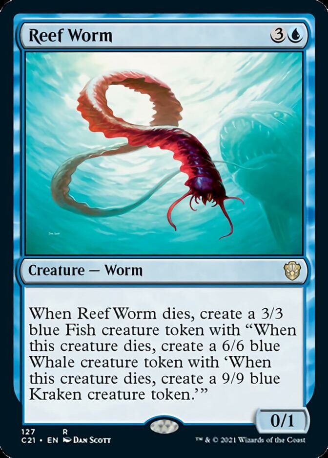 Reef Worm [Commander 2021] | Boutique FDB TCG