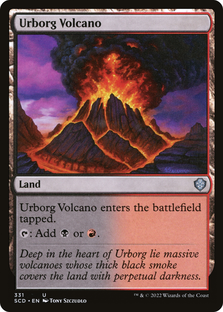 Urborg Volcano [Starter Commander Decks] | Boutique FDB TCG