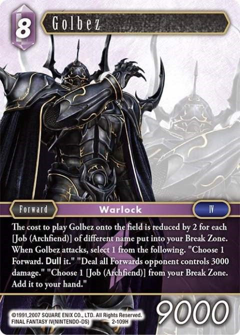 Golbez [Opus II] | Boutique FDB TCG