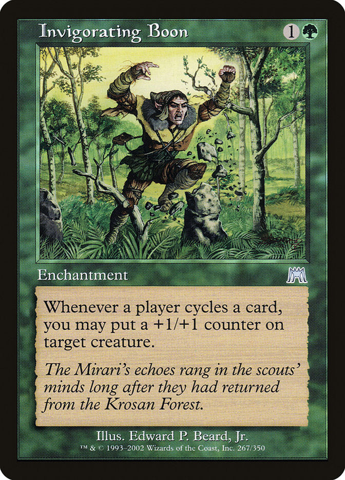 Invigorating Boon [Onslaught] | Boutique FDB TCG
