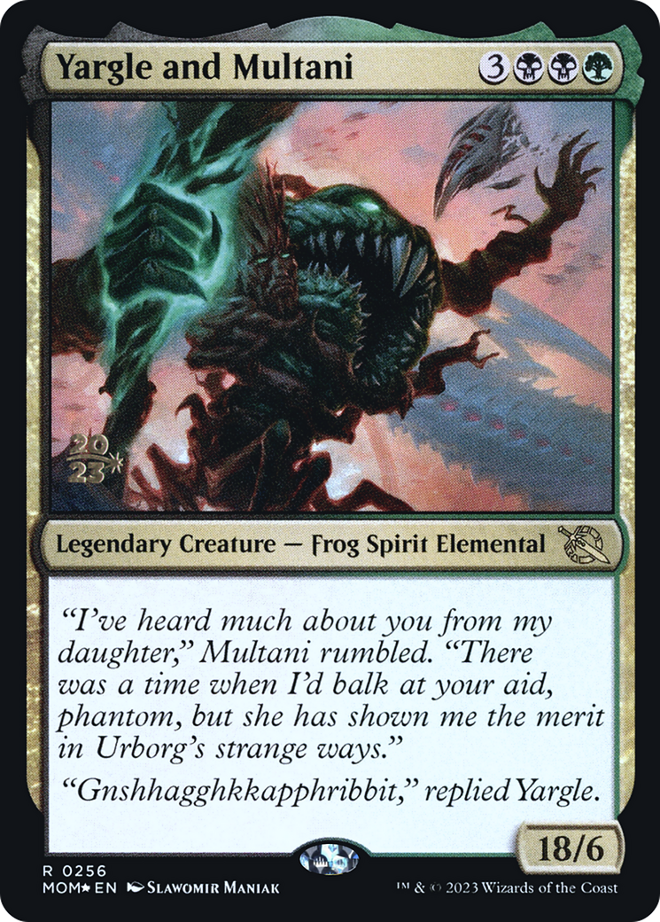 Yargle and Multani [March of the Machine Prerelease Promos] | Boutique FDB TCG