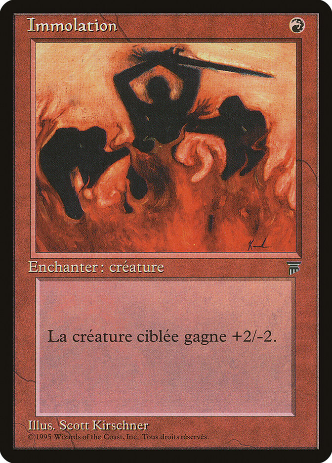 Immolation (French) [Renaissance] | Boutique FDB TCG