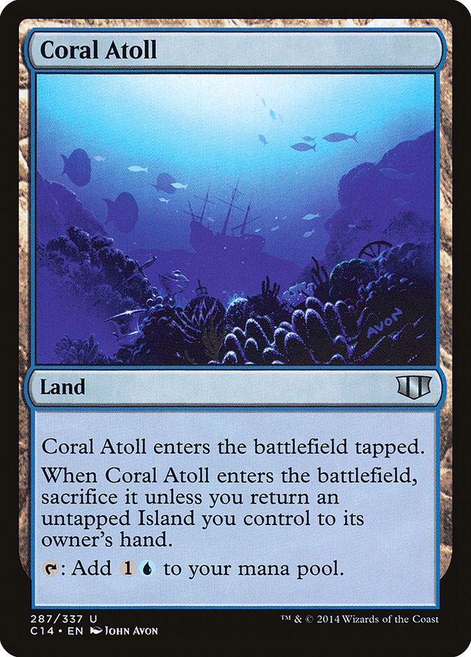 Coral Atoll [Commander 2014] | Boutique FDB TCG