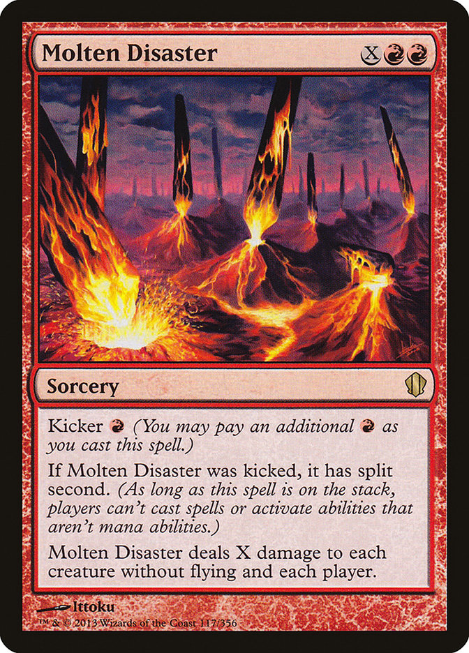 Molten Disaster [Commander 2013] | Boutique FDB TCG