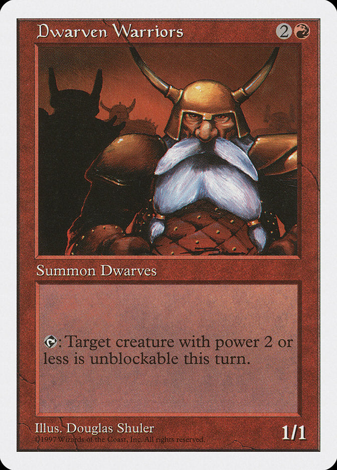Dwarven Warriors [Fifth Edition] | Boutique FDB TCG