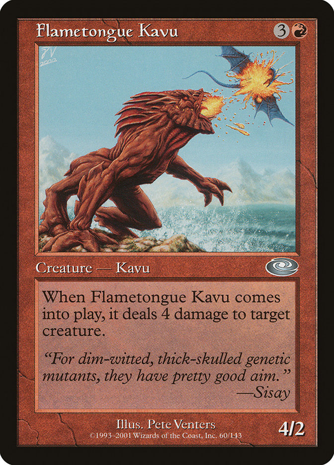 Flametongue Kavu [Planeshift] | Boutique FDB TCG