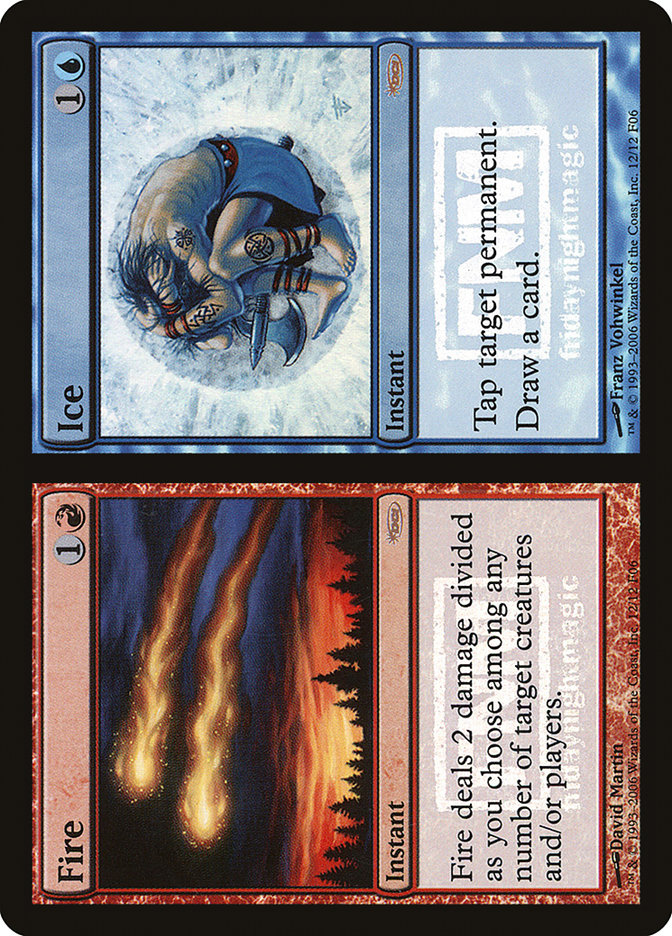 Fire // Ice [Friday Night Magic 2006] | Boutique FDB TCG