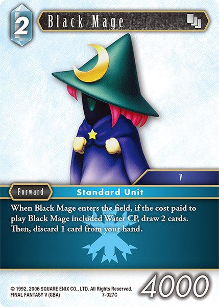 Black Mage [Opus VII] | Boutique FDB TCG