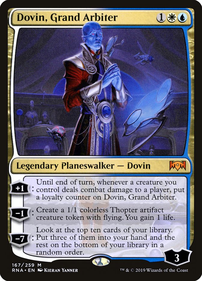 Dovin, Grand Arbiter [Ravnica Allegiance] | Boutique FDB TCG