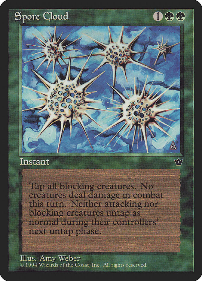 Spore Cloud (Amy Weber) [Fallen Empires] | Boutique FDB TCG